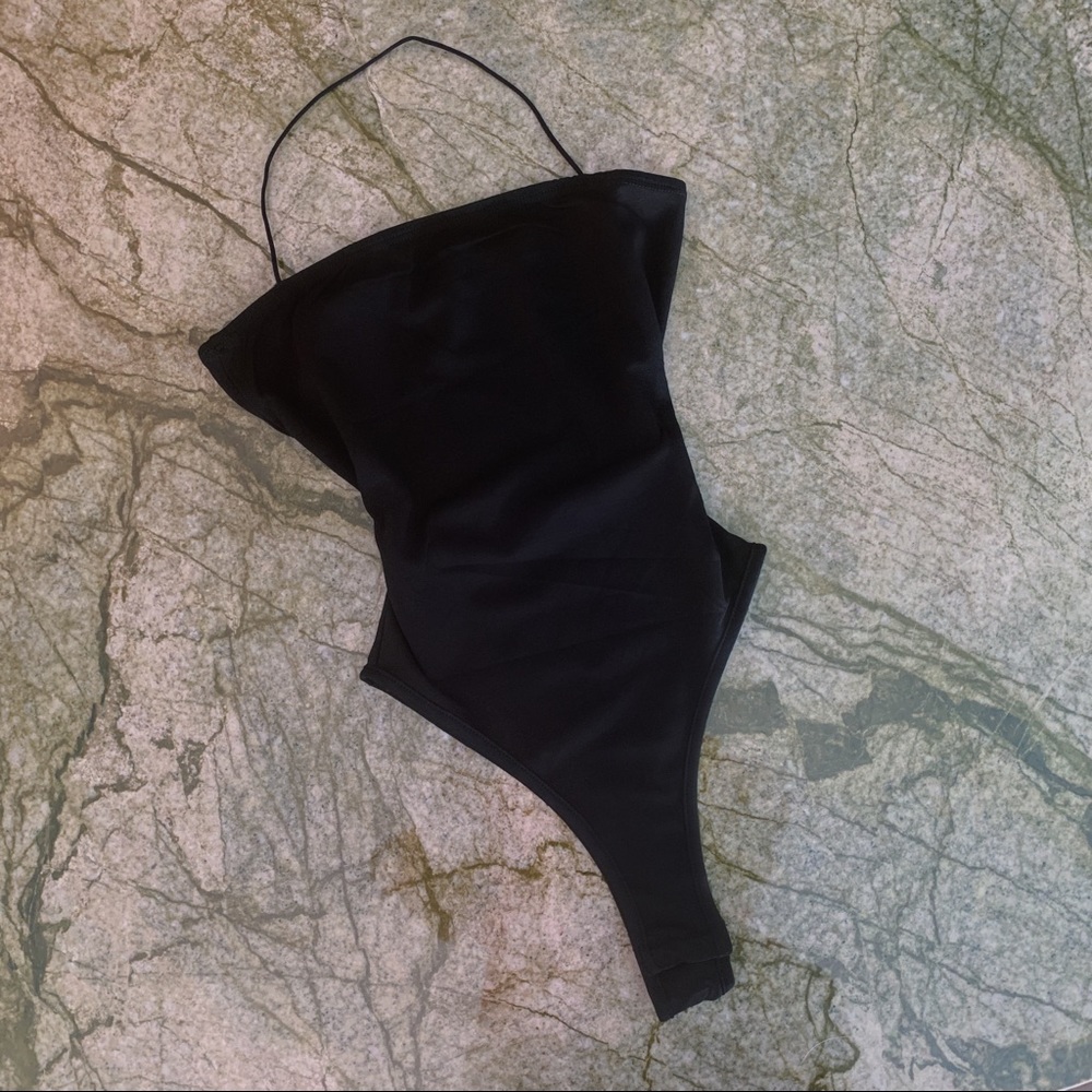 mariposa | black strappy bodysuits